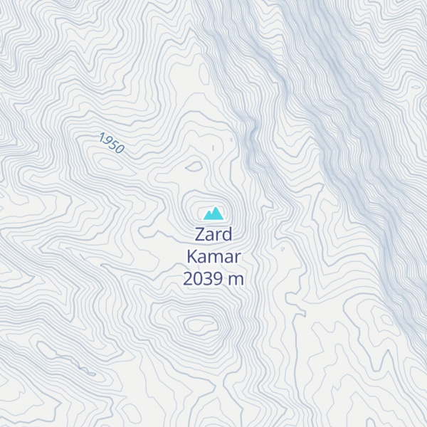 Map of Zard Kamar