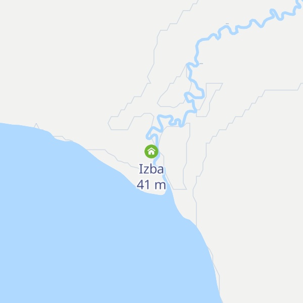 Map of Izba
