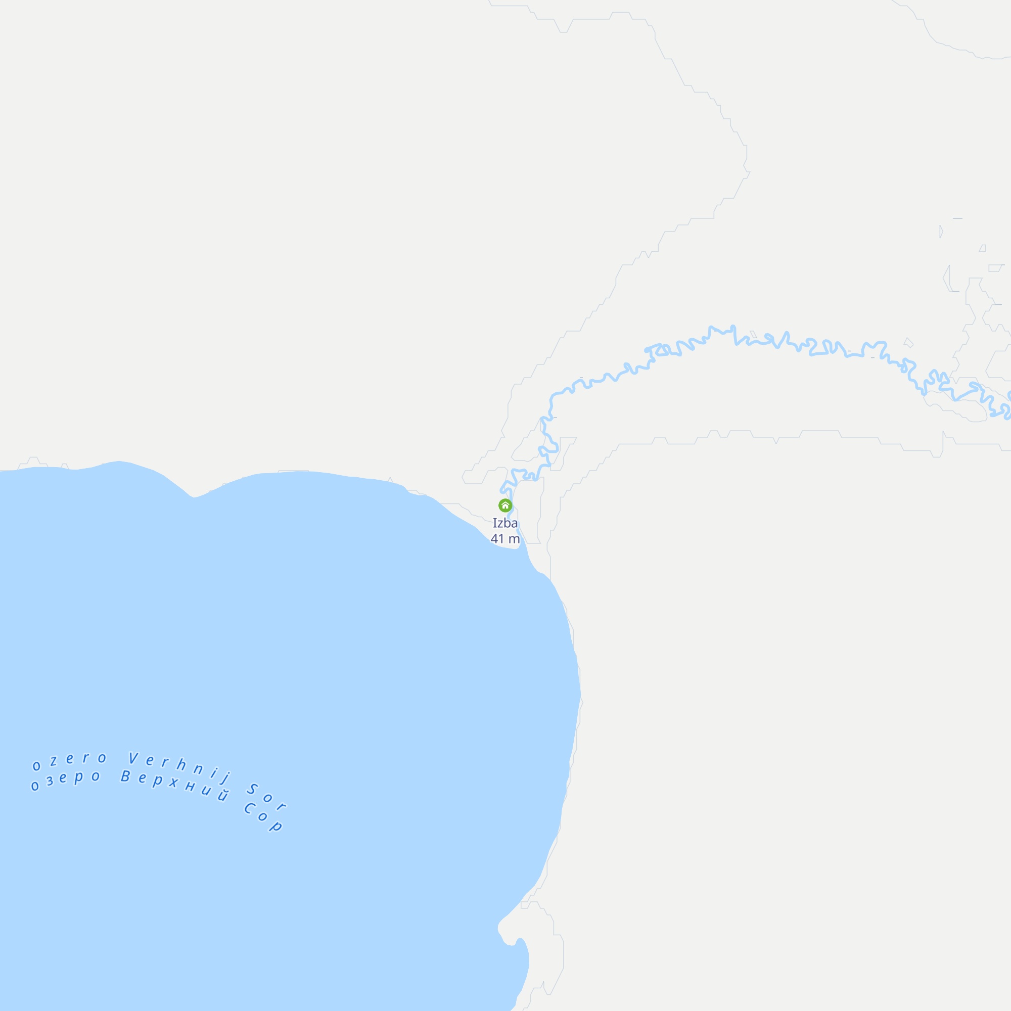 Izba map