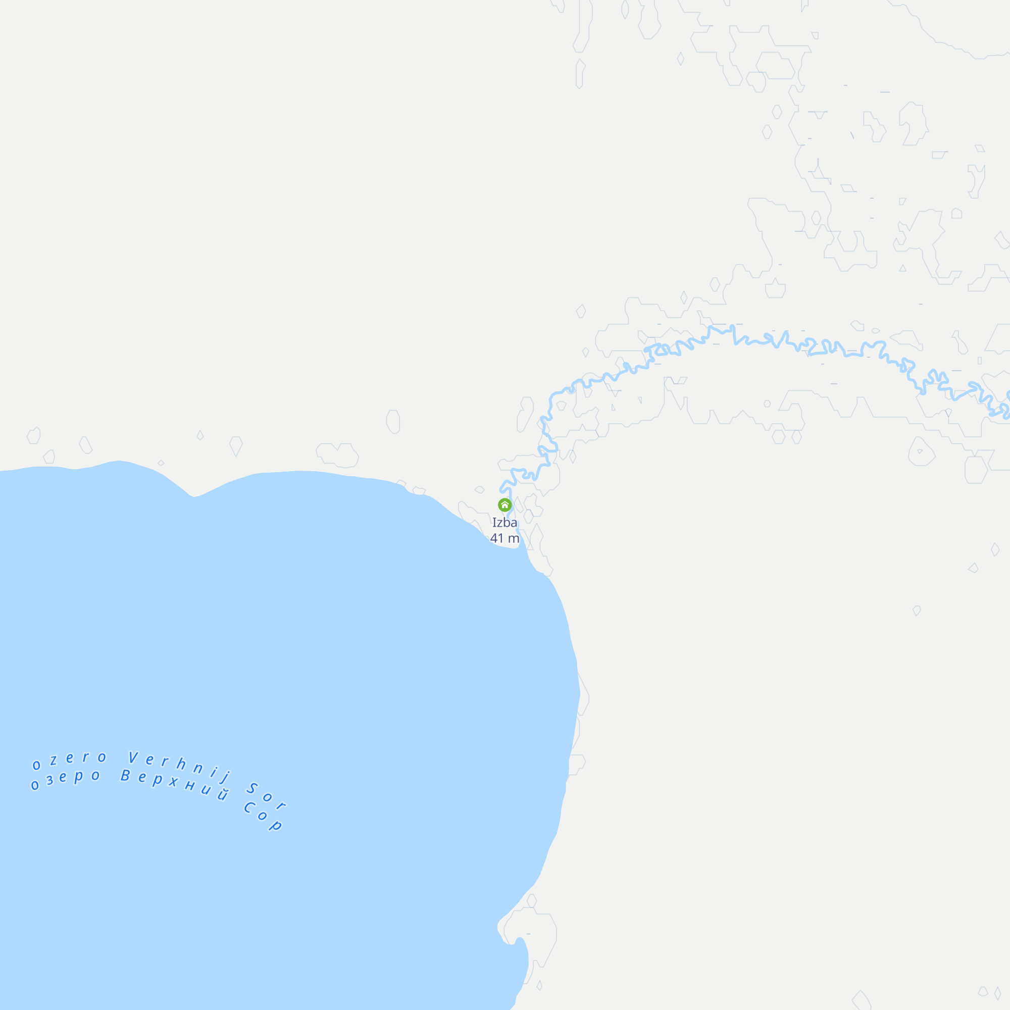 Izba map
