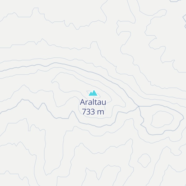 Map of Araltau