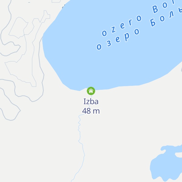 Map of Izba