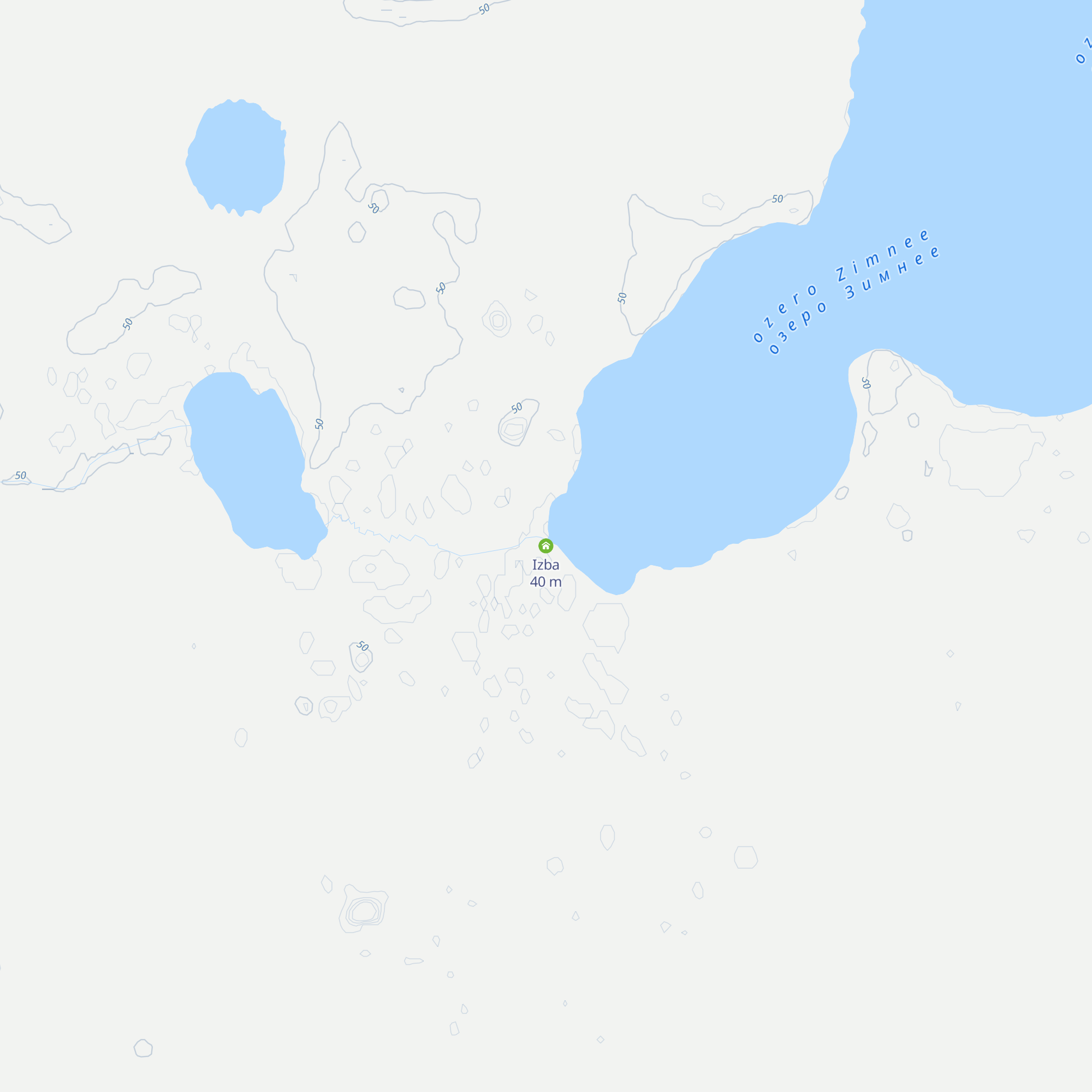 Izba map