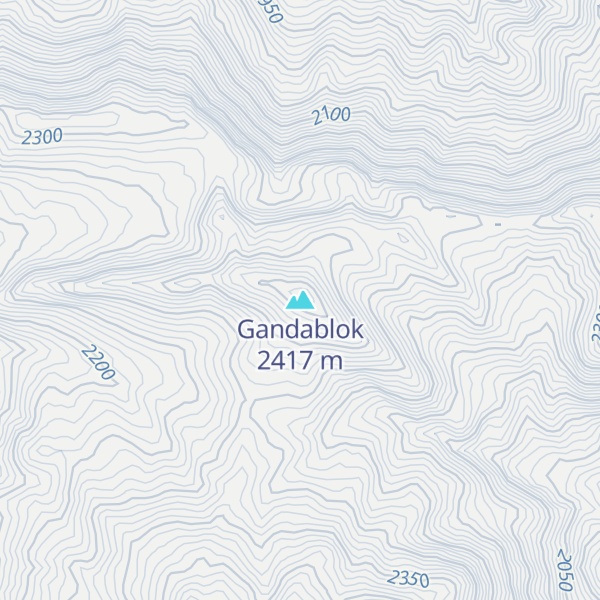 Map of Gandablok