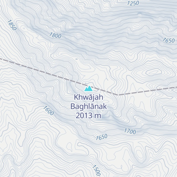 Map of Khwājah Baghlānak