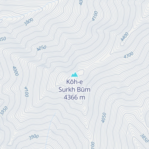 Map of Kōh-e Surkh Būm