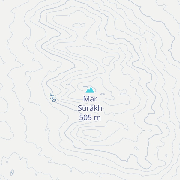 Map of Mar Sūrākh