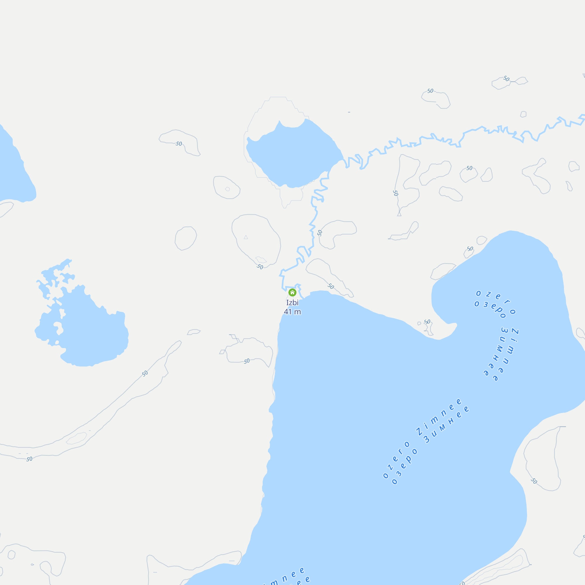 Izbi map