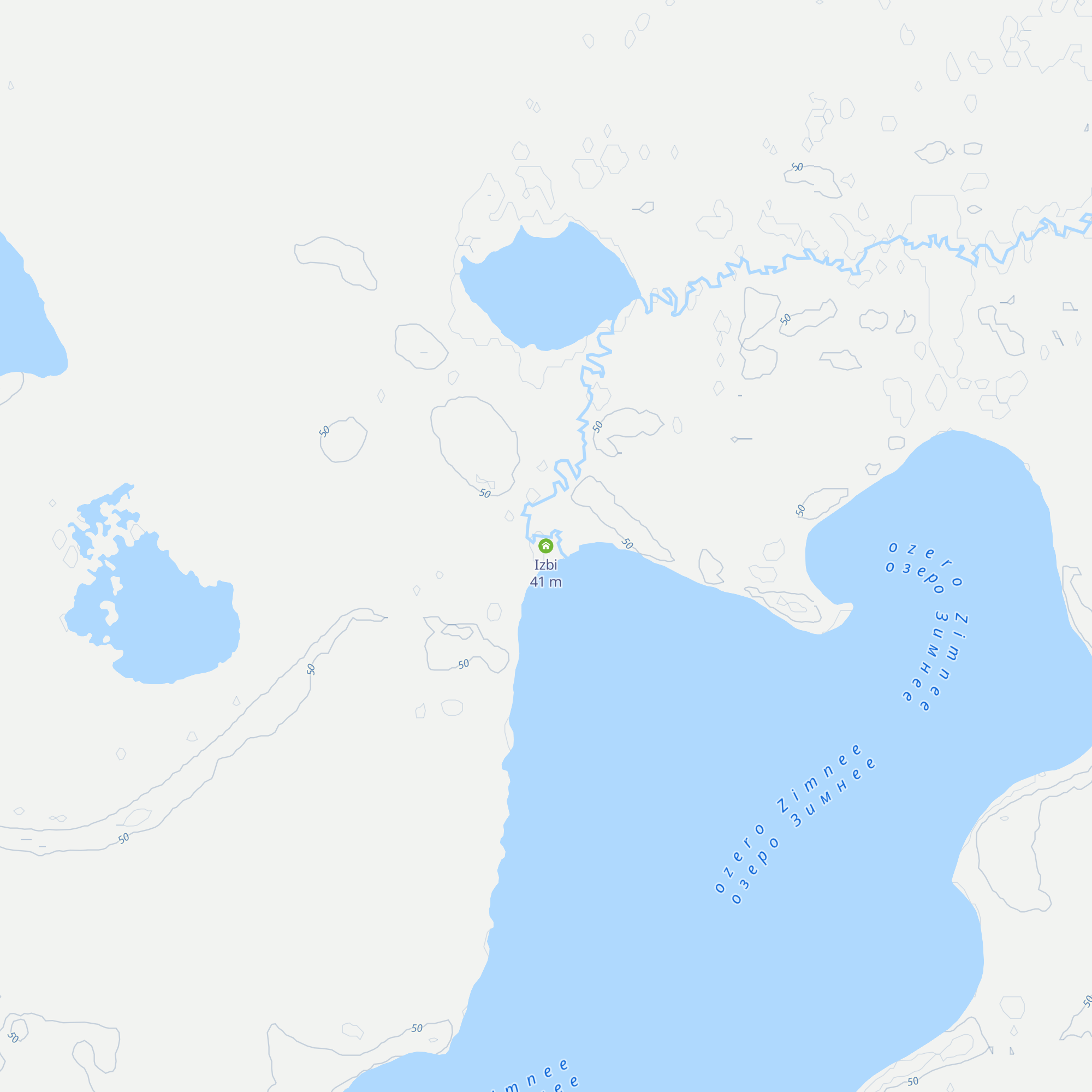 Izbi map