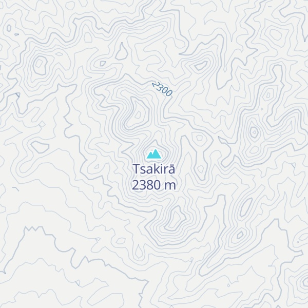 Map of Tsakirā