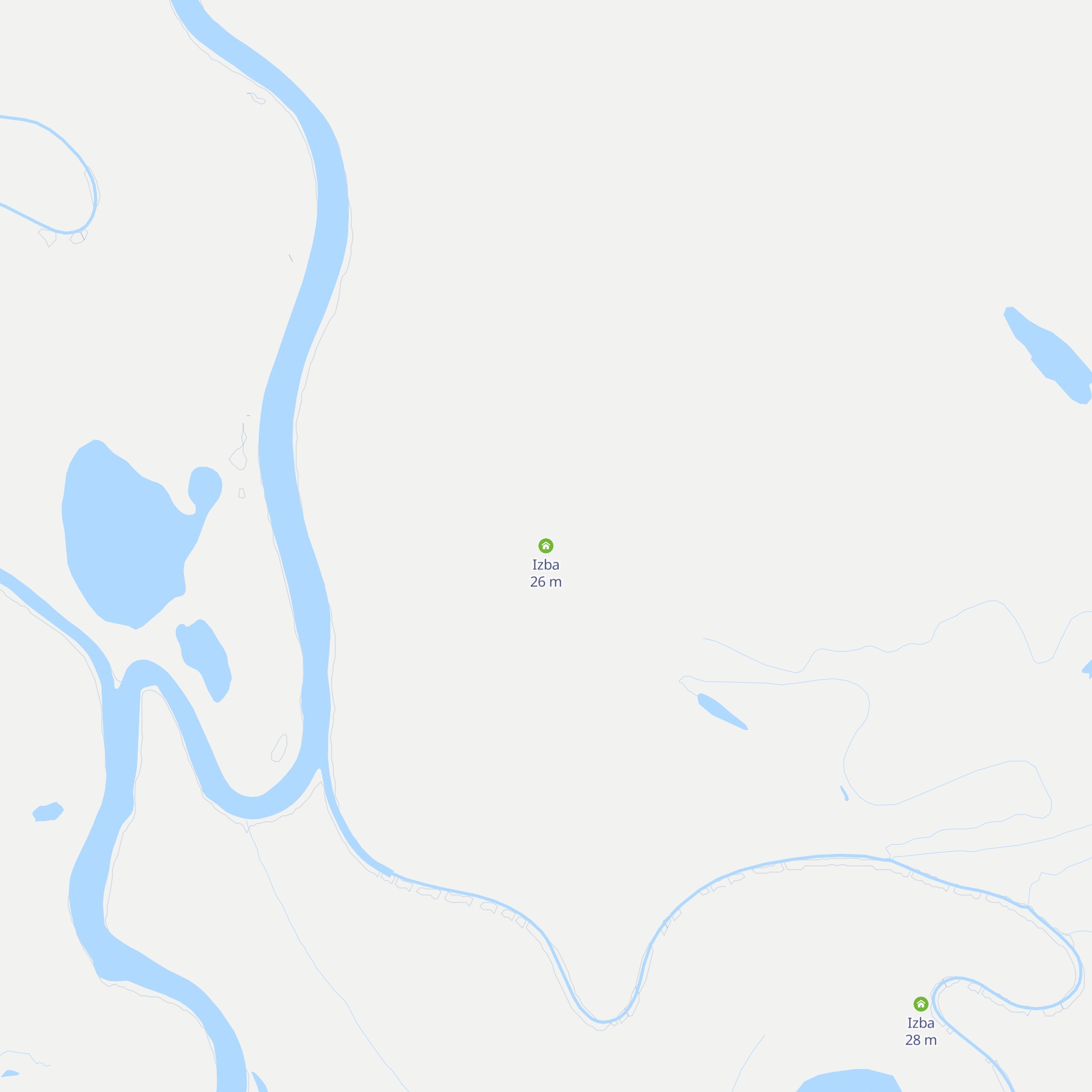 Izba map