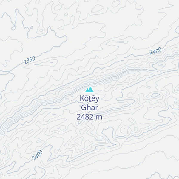 Map of Kōṯêy Ghar