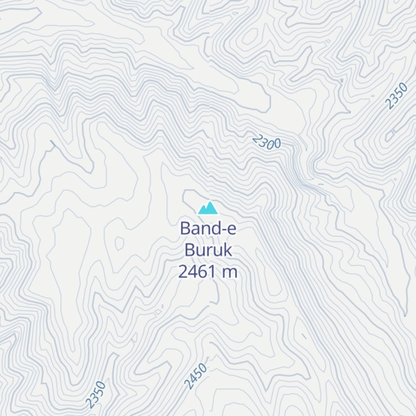 Map of Band-e Buruk