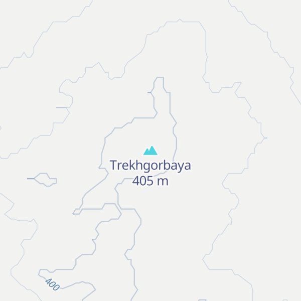 Map of Trekhgorbaya