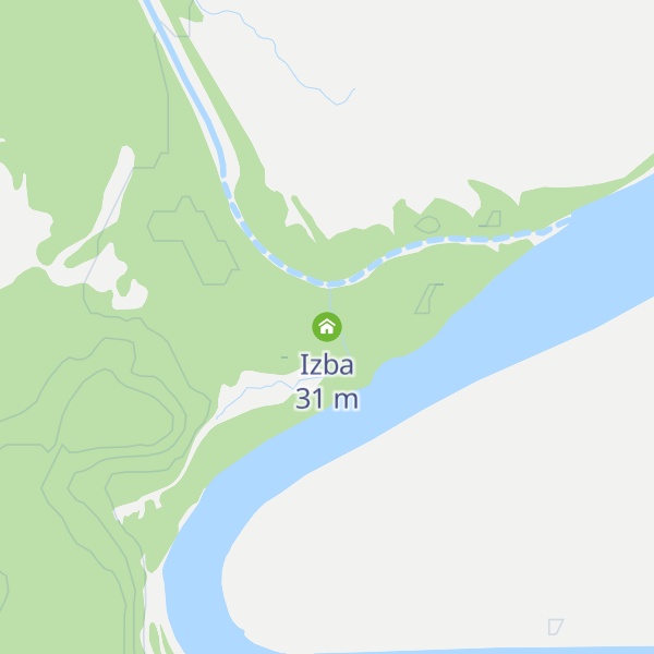 Map of Izba
