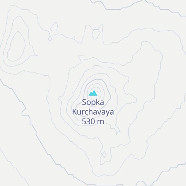 Map of Sopka Kurchavaya