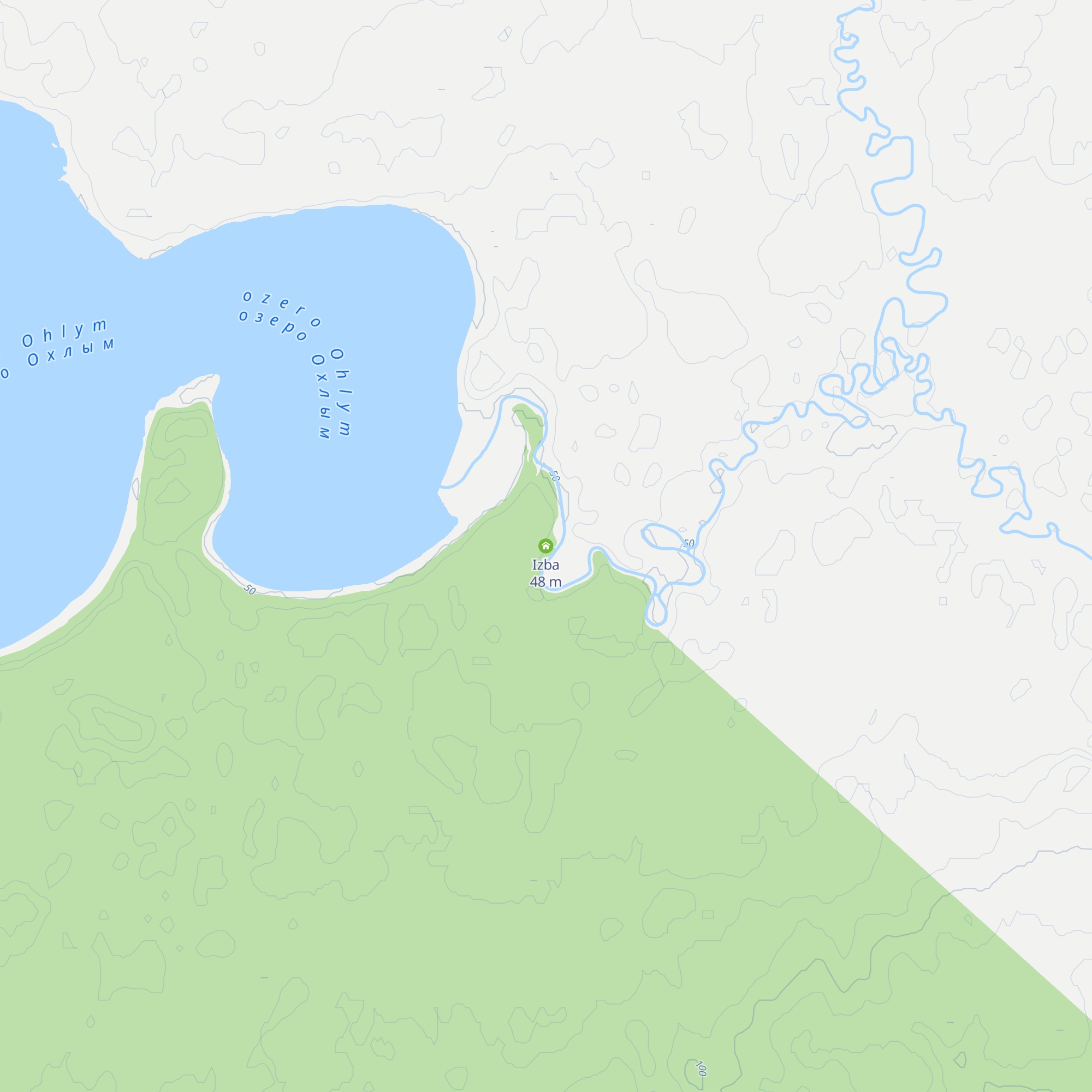 Izba map