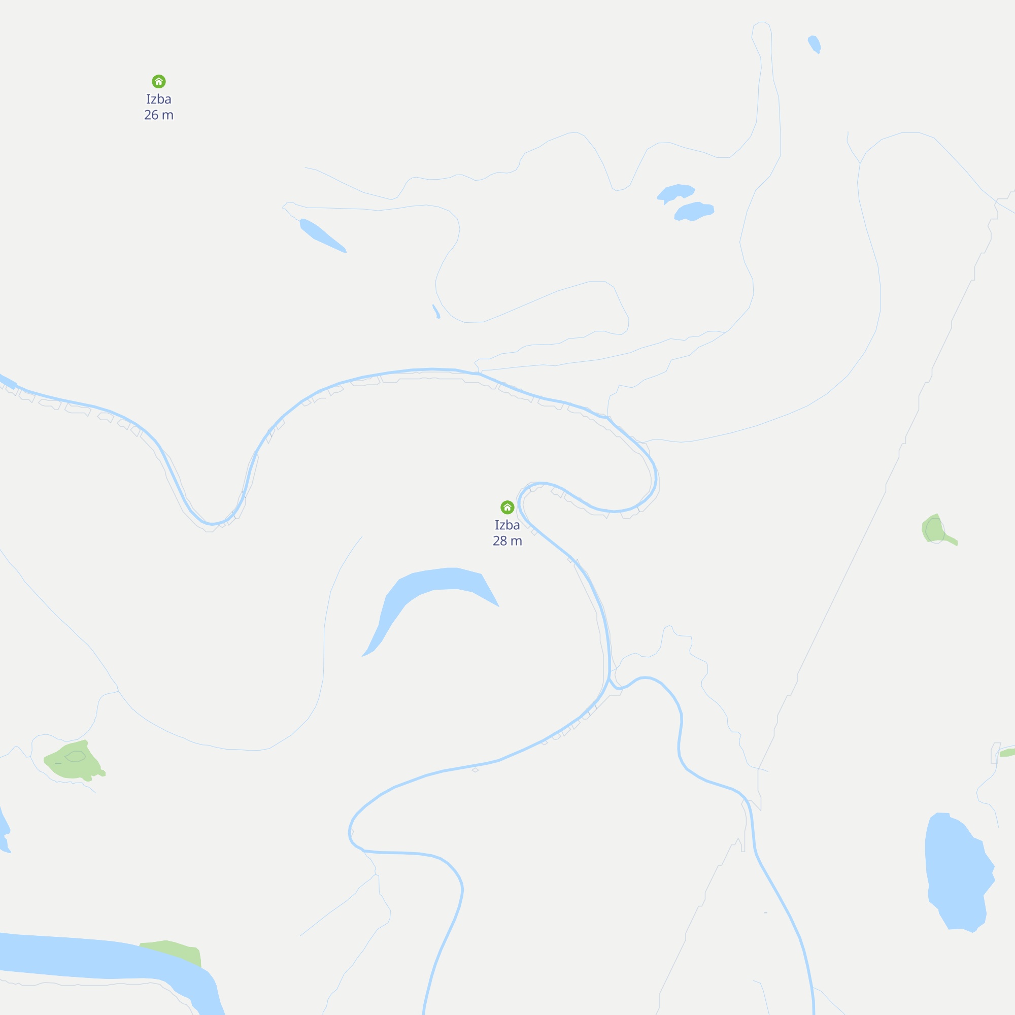 Izba map