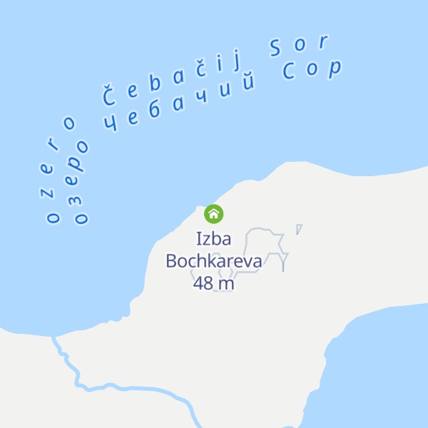 Map of Izba Bochkareva