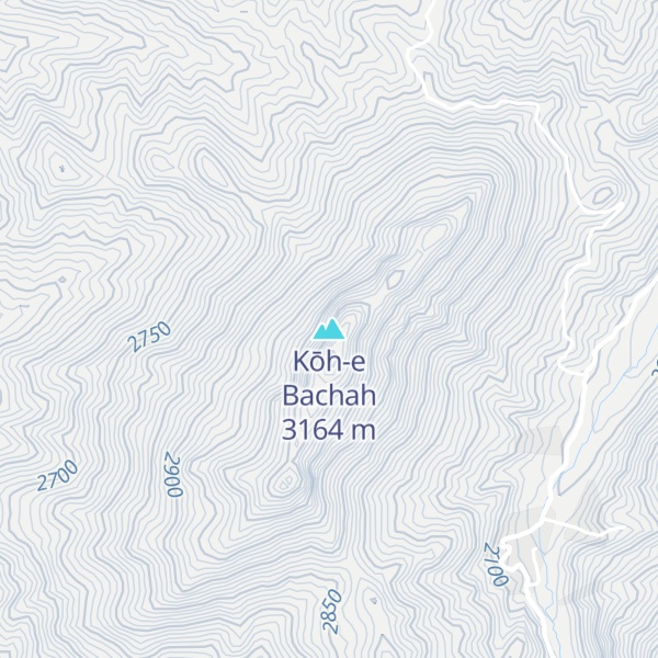 Map of Kōh-e Bachah