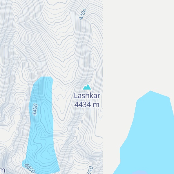 Map of Lashkar