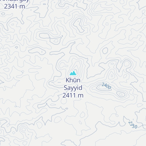 Map of Khūn Sayyid