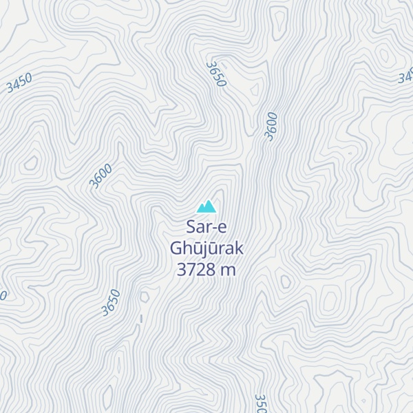Map of Sar-e Ghūjūrak