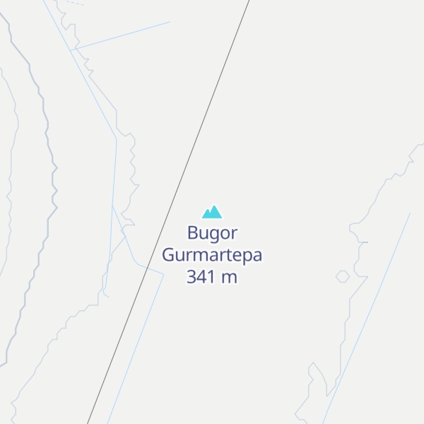Map of Bugor Gurmartepa