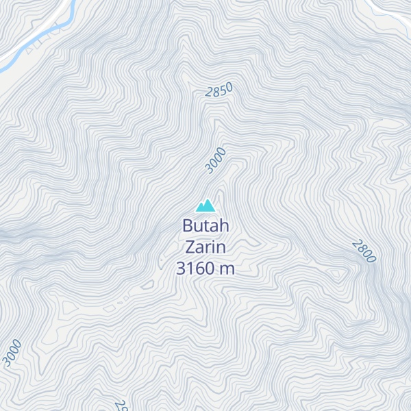 Map of Butah Zarin