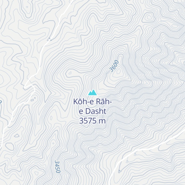 Map of Kōh-e Rāh-e Dasht