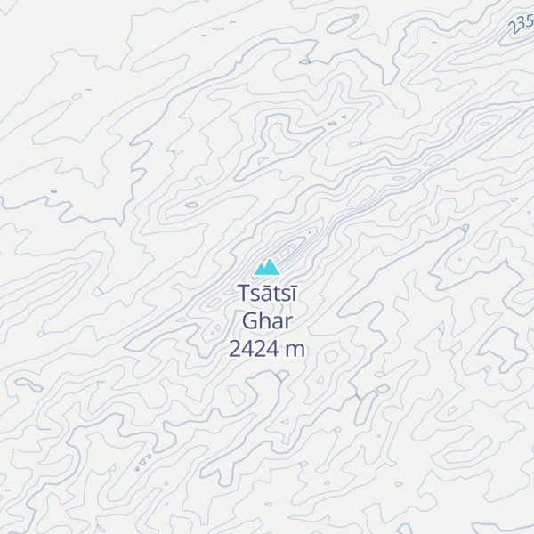 Map of Tsātsī Ghar