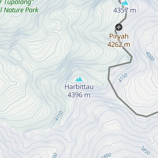 Map of Harbittau