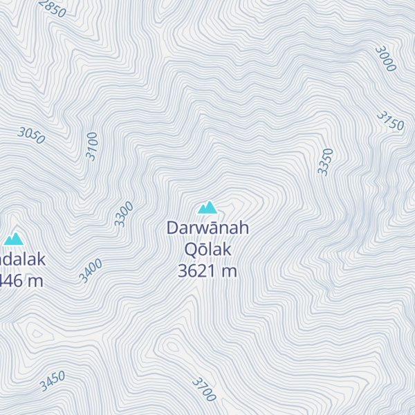 Map of Darwānah Qōlak