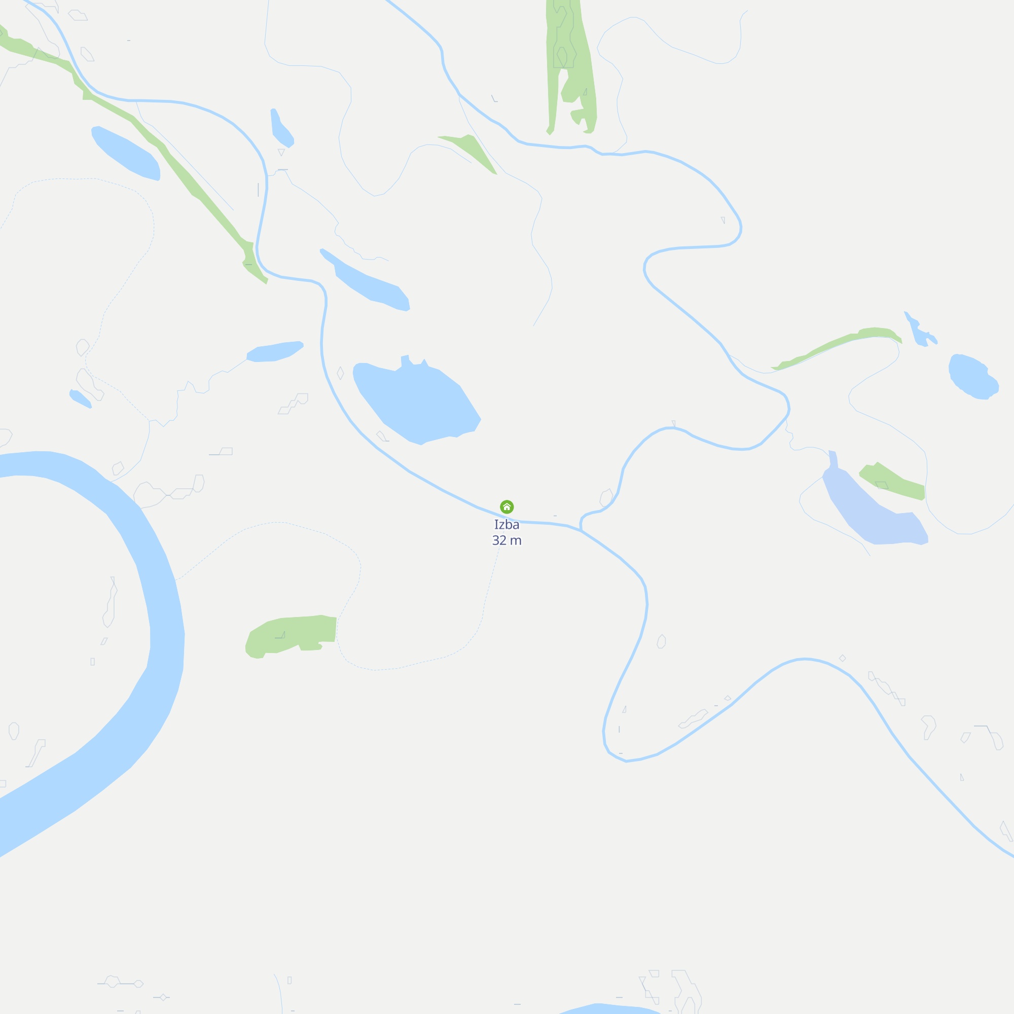 Izba map