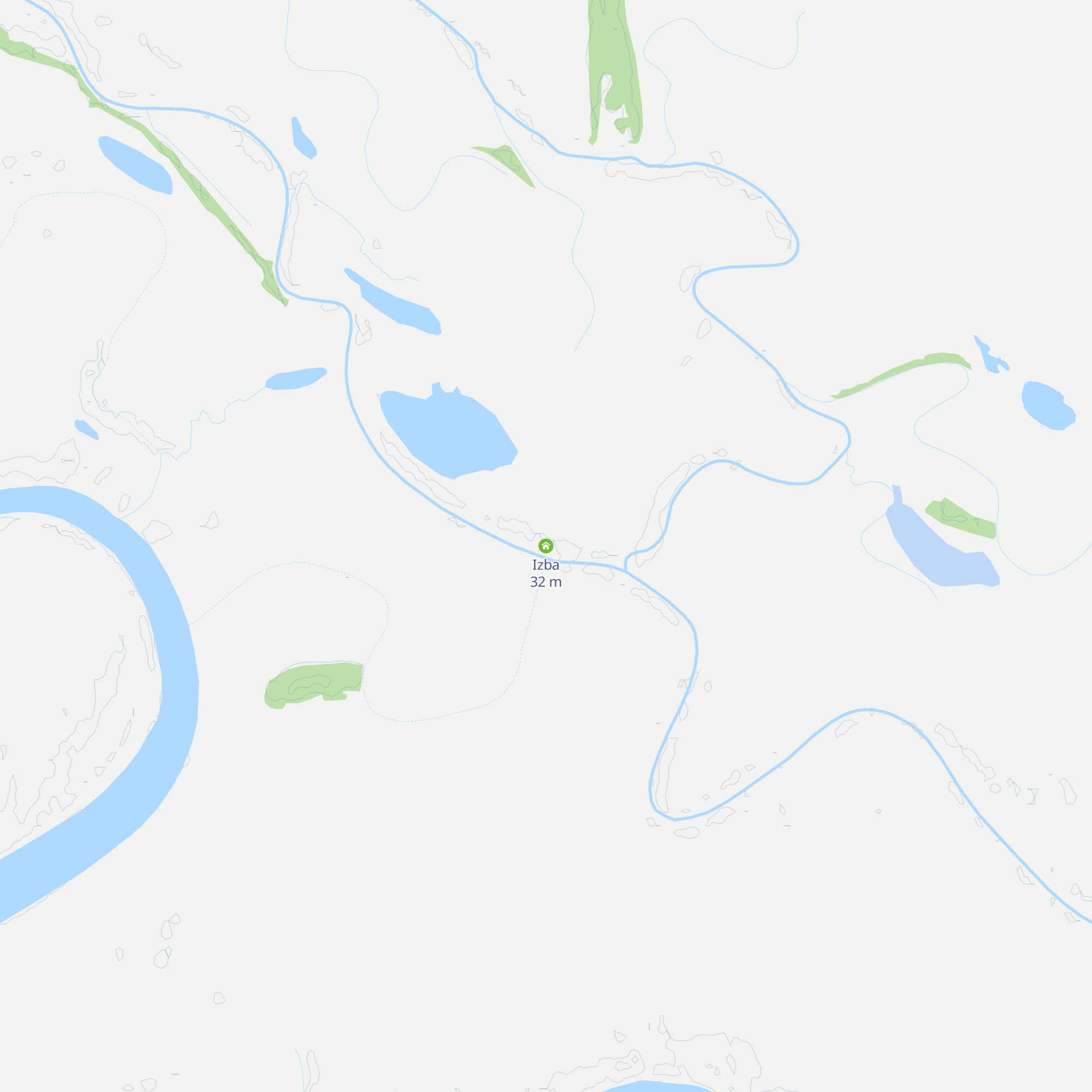 Izba map