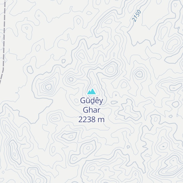 Map of Gūḏêy Ghar