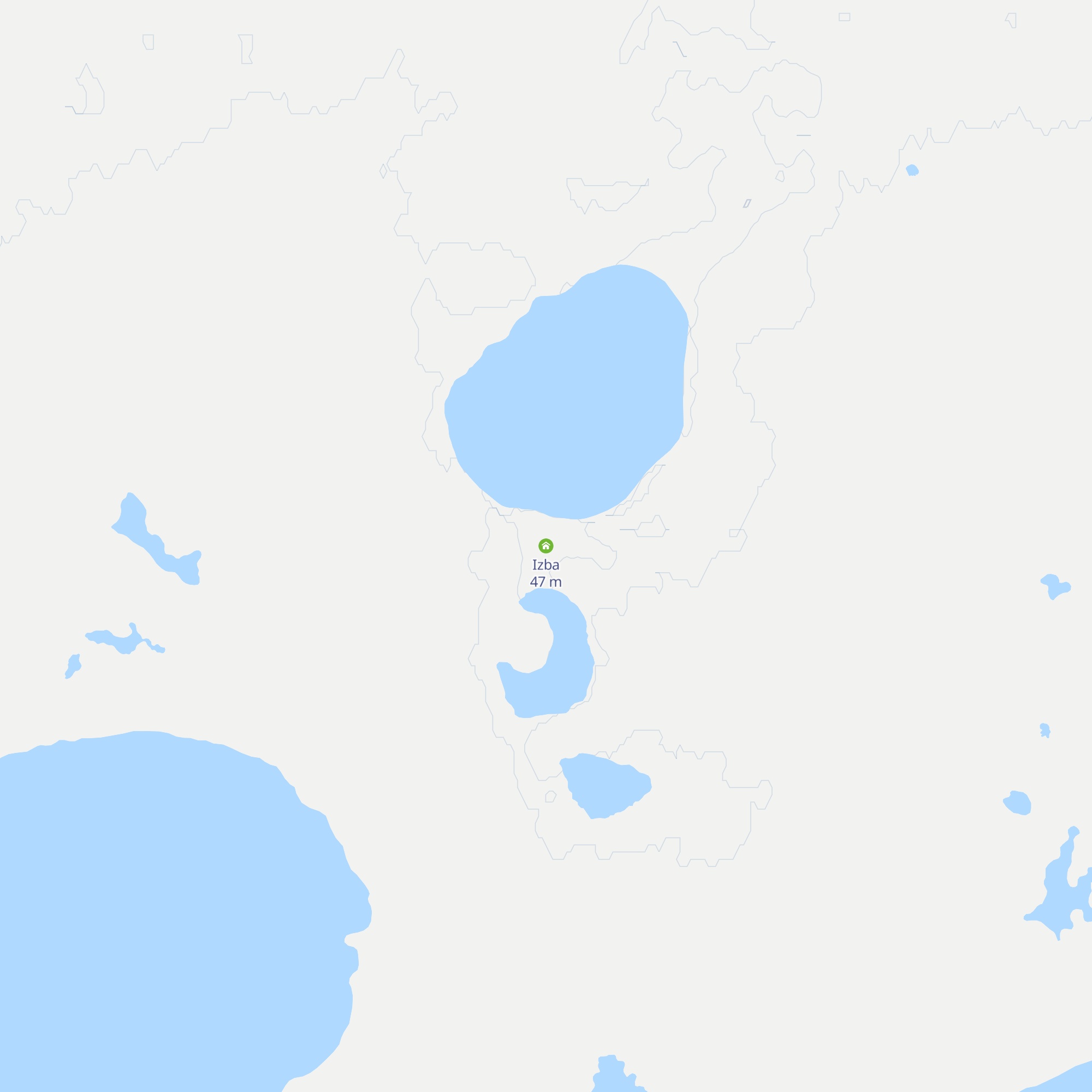 Izba map