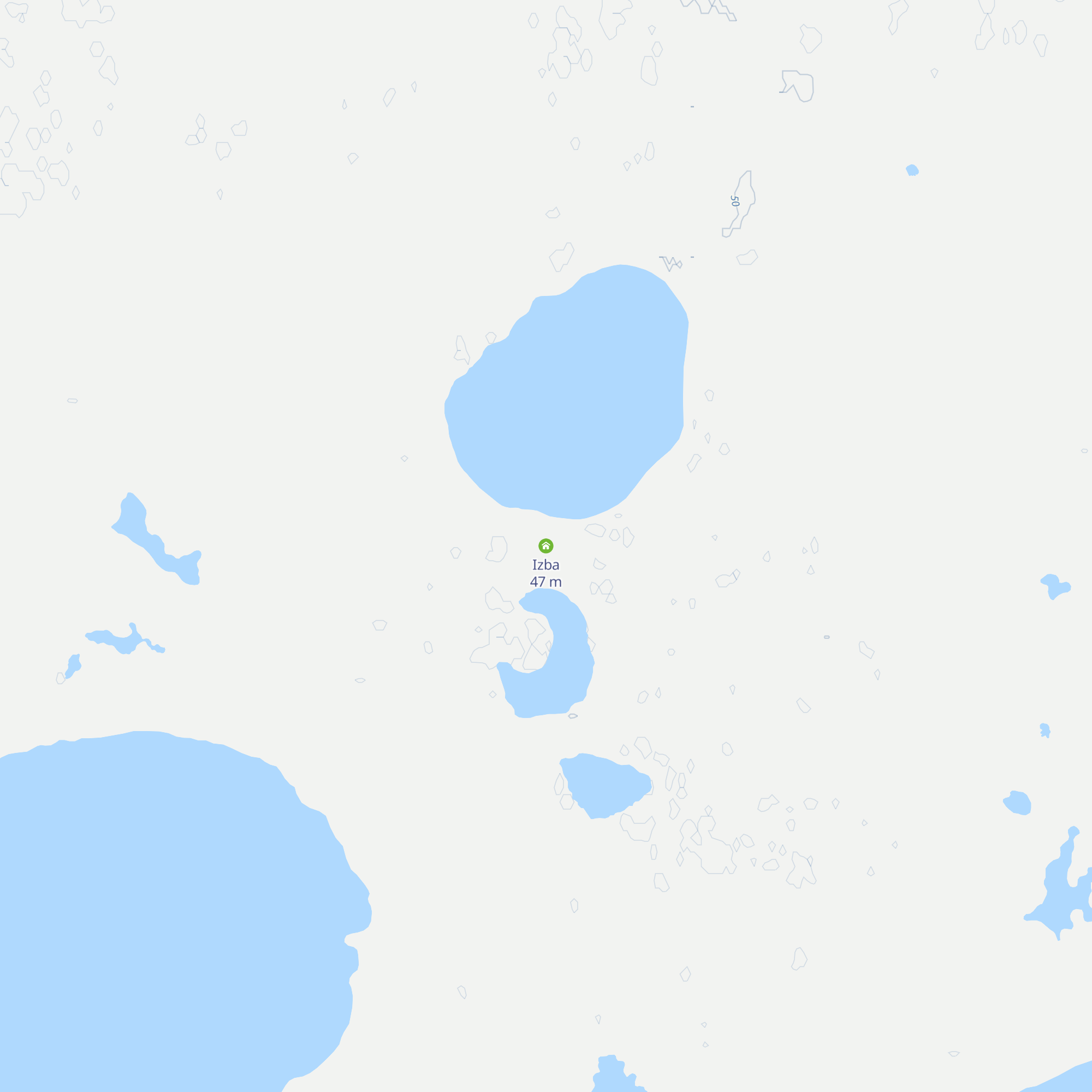 Izba map