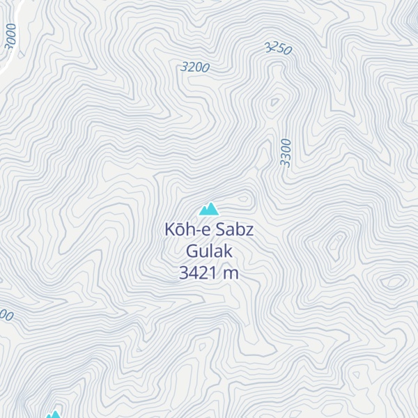 Map of Kōh-e Sabz Gulak