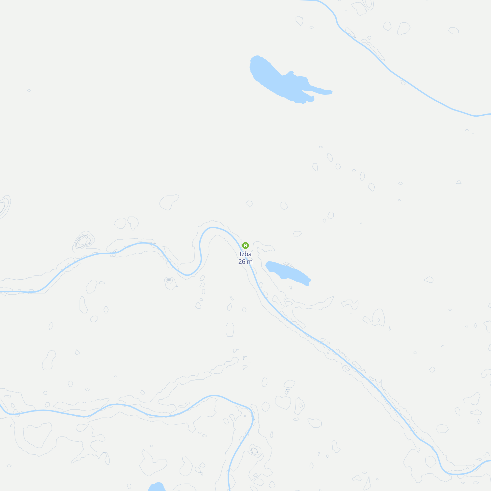 Izba map