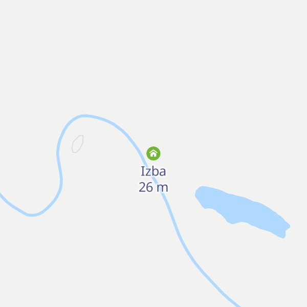 Map of Izba