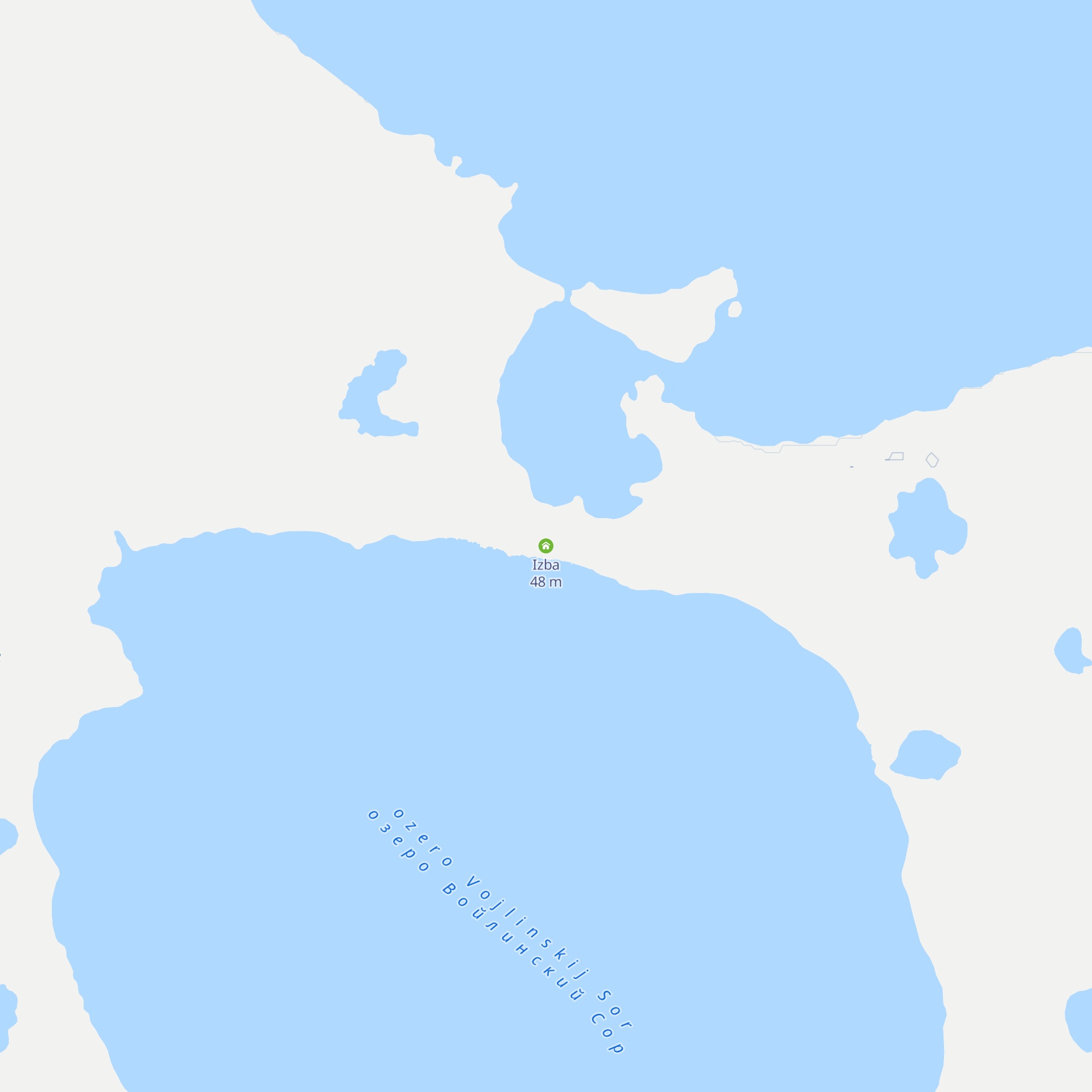 Izba map
