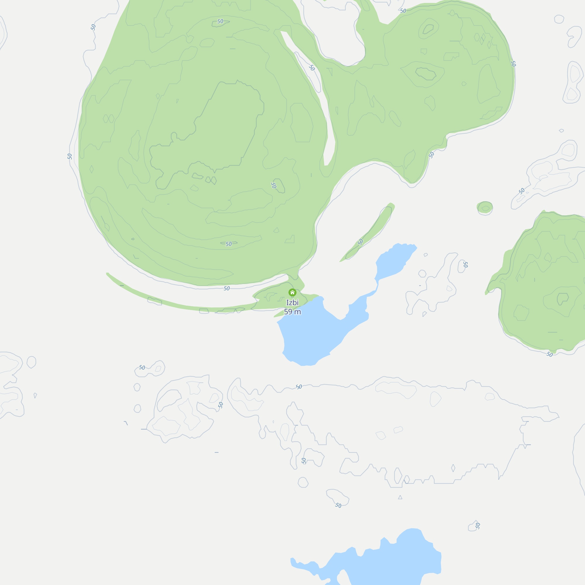 Izbi map