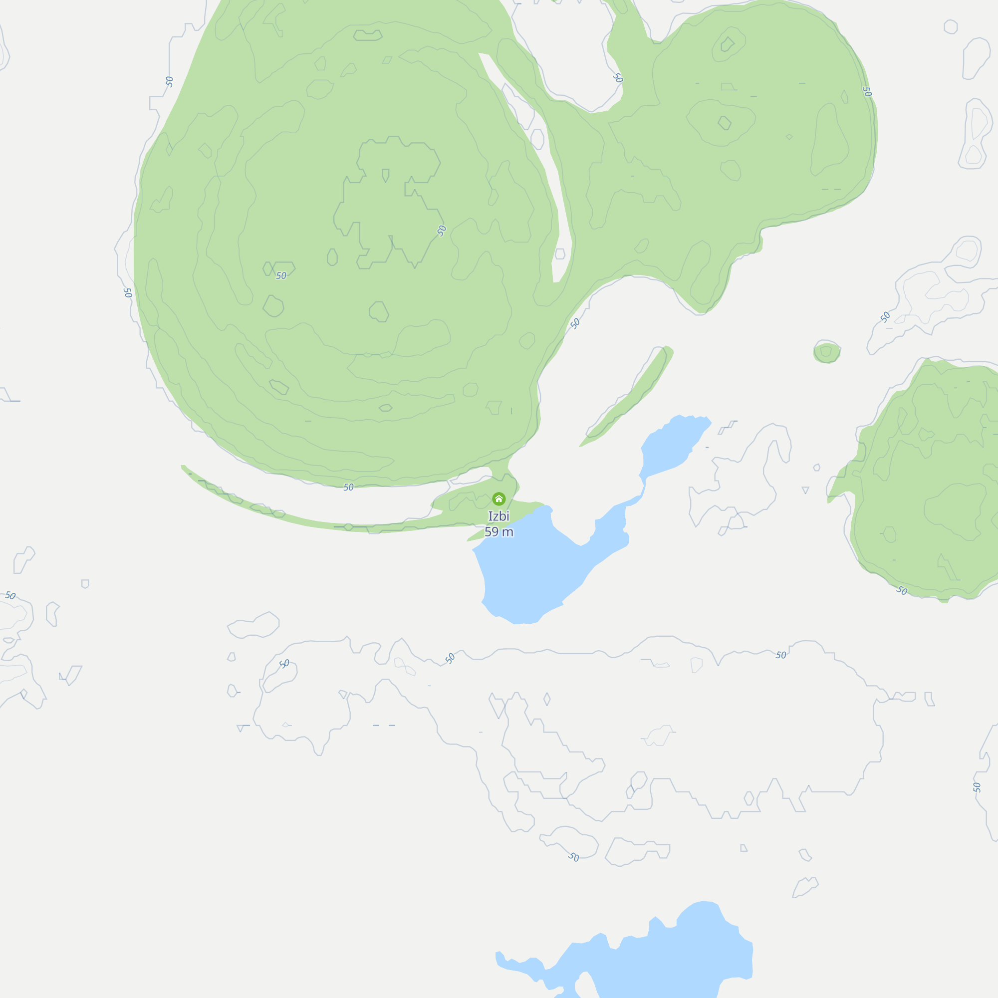 Izbi map