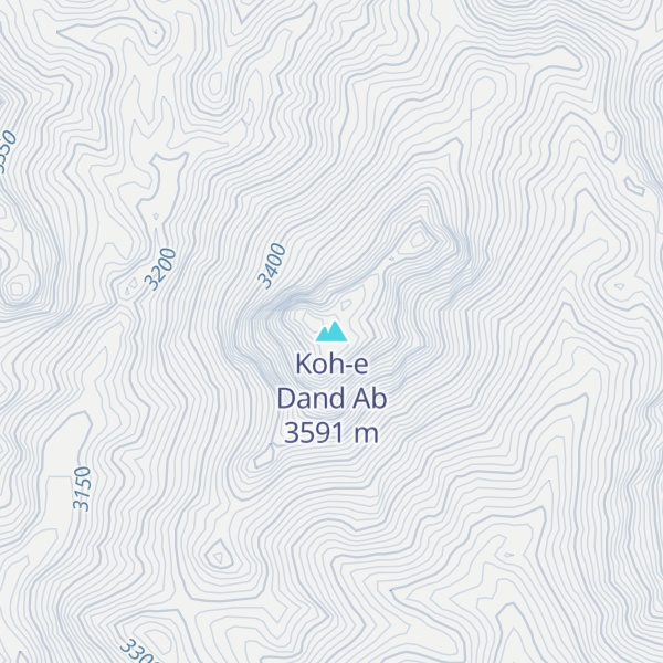 Map of Koh-e Dand Ab