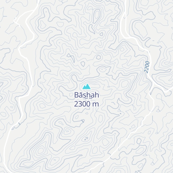 Map of Bās̲h̲ah