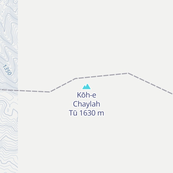 Map of Kōh-e Chaylah Tū