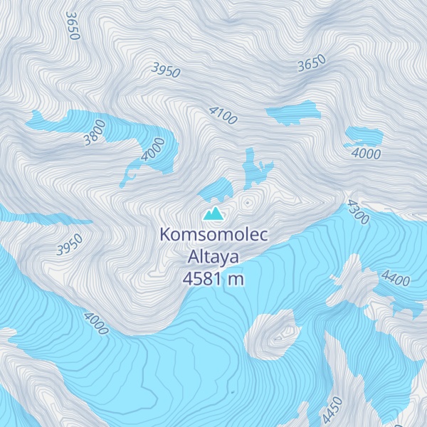 Map of Komsomolec Altaya