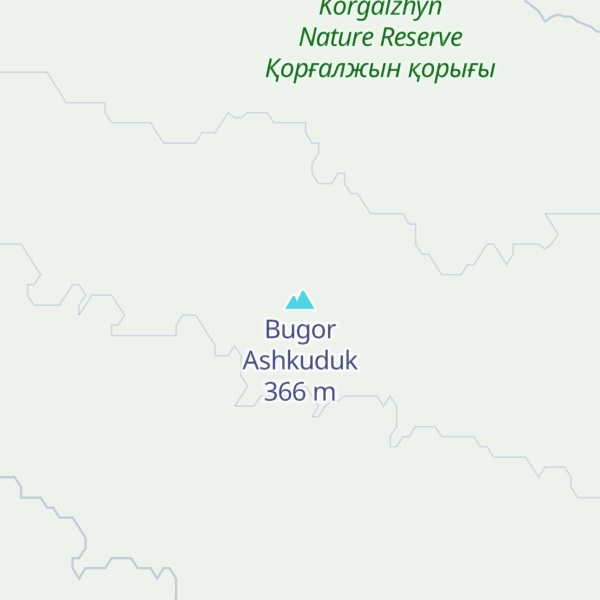 Map of Bugor Ashkuduk