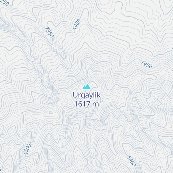 Map of Urgaylik
